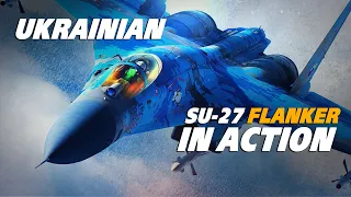 Ukrainian Su-27 Flanker Vs Russian Su-35 Flanker-E | Digital Combat Simulator | DCS | Dogfight |