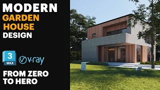 3DMAX tutorial : EXTERIOR MODELING/ from zero to hero/ beginner tutorial