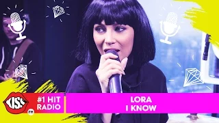 Lora - I Know (Live @ Kiss FM)