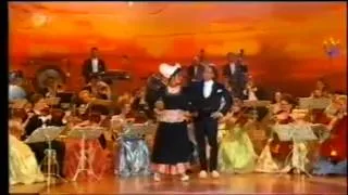 André Rieu and Barbara Wussow Clog Dancing