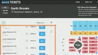 Buyers beware: Watch out for ticket scams for both of Garth Brooks' Boise concerts