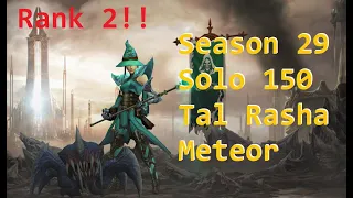 Diablo 3 Season 29 - Solo Wizard Greater Rift 150 Tal Rasha Ice Meteor
