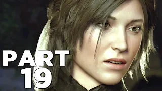 SHADOW OF THE TOMB RAIDER Walkthrough Gameplay Part 19 - LANDSLIDE (PS4 PRO)