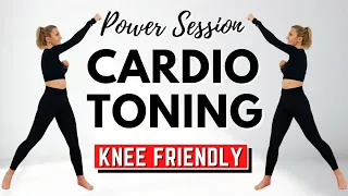 🔥45 Min CARDIO & TONING🔥KNEE FRIENDLY POWER SESSION🔥ALL STANDING🔥NO JUMPING🔥NO SQUATS🔥NO LUNGES🔥