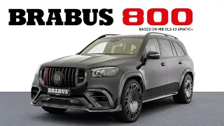 High Performance Luxury SUV - BRABUS 800 based on the GLS 63 S 4MATIC+