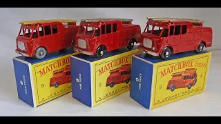 Matchbox Toys MB9c Merryweather Fire Engine [Matchbox Picture Box Collection]