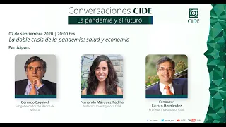 #ConversacionesCIDE | La doble crisis de la pandemia: salud y economía