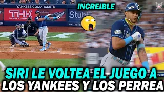 Jose Siri Se Calienta y le Voltea el Juego a los Yankees con Enorme Jonron y Perreo y Esto Paso MLB