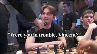 Chess Legends tease Vincent Keymer