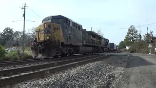 Railfaning Raleigh, NC Ft. CSX, Amtrak!! Happy 2023!