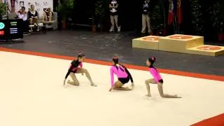 Acrobatic Gymnastics MIAC 2011 - POR GCP W3 Junior Dynamic