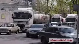 Видео Новости N  Пробка у моста