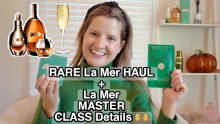 ALL the details of my LA MER MASTER CLASS + LA MER HAUL!