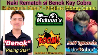 Naki Rematch si Benok kay Jeff - Kakayanin Paba? - Bigtime Money Game