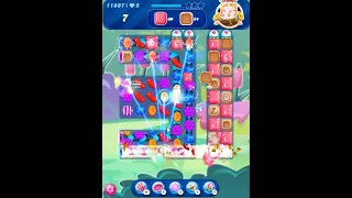 Candy Crush Saga Level 11867 - 3 Stars, 17 Moves Completed, No Boosters