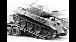 Panther and Sherman Firefly tanks patency test