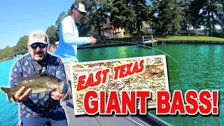 Fishing East Texas For GIANT BASS!
