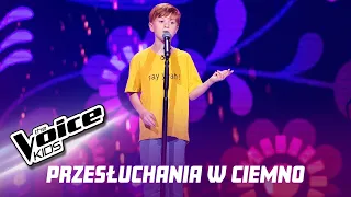 Witek Piasecki - "Fiołkowe pole" - Przesłuchania w ciemno | The Voice Kids Poland 5