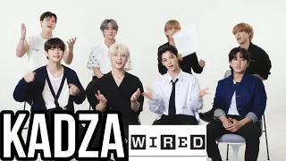 [Русская озвучка Kadza] Stray Kids WIRED | Stray Kids отвечают на популярные запросы в интернете