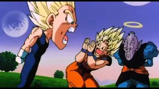 Goku wants Bulma to kiss old kai(Vegeta screams)
