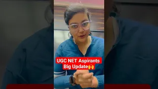 Big Update for UGC NET December 2023 Aspirants 🙌🙌 #shorts #shortsfeed #ugcnet #update