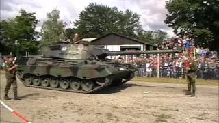 Leopard 1A5, dynamische Vorführung in Munster (1.9.2013)