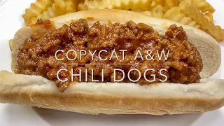 Copycat A&W Chili Dogs