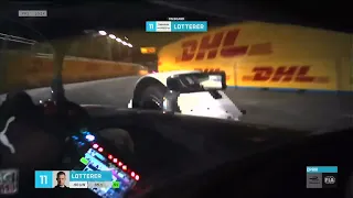 Formula E, Diriyah E Prix 2022 (FP1) Andre Lotterer OnBoard (Visor-Cam)