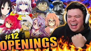 Reacting to ANIME Openings for the FIRST TIME #12