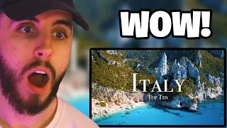 Brit Reacts Top 10 Places To Visit In Italy - Travel Guide