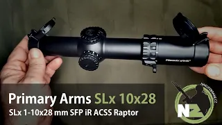 Primary Arms SLx 1-10x28 mm SFP iR ACSS Raptor 5,56/.308 M10S