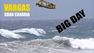 Big day in Vargas. Gran Canaria windsurfing