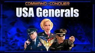 USA Generals - Command and Conquer - Generals Lore