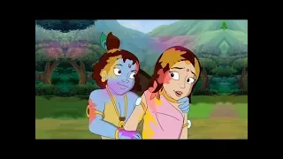 Radha Krishna's - Holi in Vrindavan | Kids Cartoon