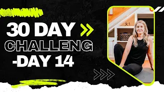 30 Day Challenge - Day 14 | Pilates with Katie | pilates mat workout video 2024