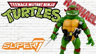 Super7 Ultimates Teenage Mutant Ninja Turtles RAPHAEL Figure Review Wave 1 and NECA Comparison