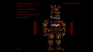 FNAF Nightmare Fredbear sing-Dream your Dream