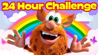 Booba 🟣 24 Hour Challenge | Cartoon for kids Kedoo ToonsTV