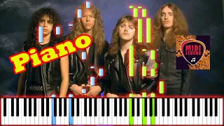 Metallica - Orion - Piano Metal