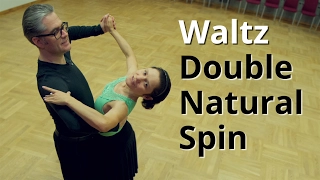 Waltz Routine with Double Natural Spin | Waltz Figures