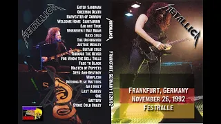 METALLICA en Frankfurt, ALEMANIA--26/11/1992--"Festhalle"--FULL SHOW