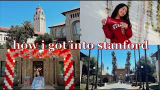 how I got into Stanford & advice that I learned through the application process