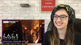 ALEXA REACTS to ZACK SNYDER'S JUSTICE LEAGUE Trailer #2 | HBO Max | Henry Cavill | Ben Affleck