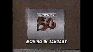 WPWR-TV 60 Aurora Illinois promo 1986 moving to 50