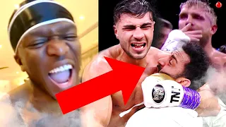 KSI TROLLS Jake Paul After Fight Loss vs Tommy Fury