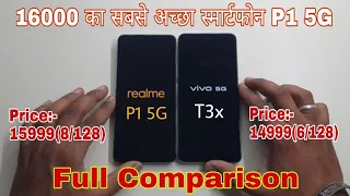 Realme P1 5G vs Vivo T3x 5G Full Comparison
