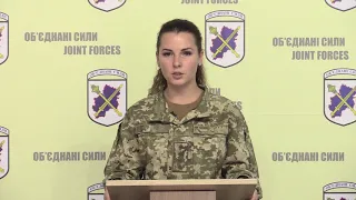 Вікторія Данильчук представник прес центру ООС 19 08 2018