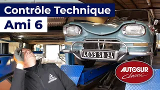 AUTOSUR Classic,  on a contrôlé la Citroën Ami 6 du TourdeGaule d'Amisix!