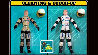 Major Matt Mason Vintage Figure Cleaning Paint Restoration | Mattel 60s