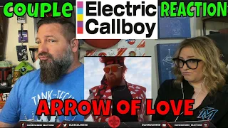 Electric Callboy - ARROW OF LOVE (ft. @Kalle) COUPLE REACTION / REVIEW